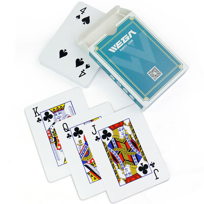 Cartes à jouer à double face imprimées sur mesure pour les cadeaux promotionnels