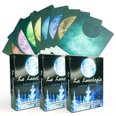 Cartes de Tarot imprimables en papier écologique, modèles personnalisables, avec guide détaillé inclus pour adultes
