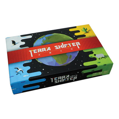 Jeu de société de papier réutilisé de contes