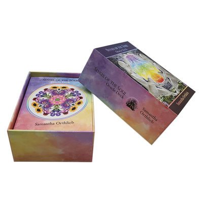 Cartes de tarot imprimables de grande taille 70*120mm les deux pleines couleurs latérales