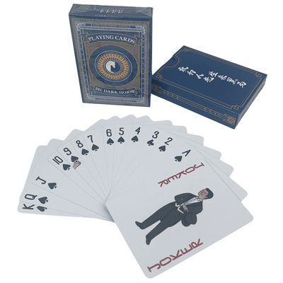 Cadeau personnalisé fait sur commande de carte de propagande de cartes de jeu