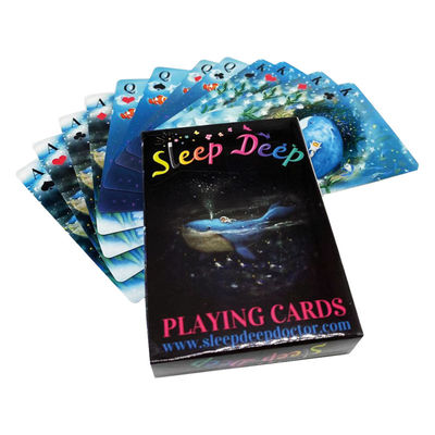 Les cartes de jeu faites sur commande personnalisées subliment la carte vierge