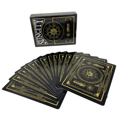 Taille de coutume personnalisée par dialecte des cartes 75x115mm 100x150mm de jeu