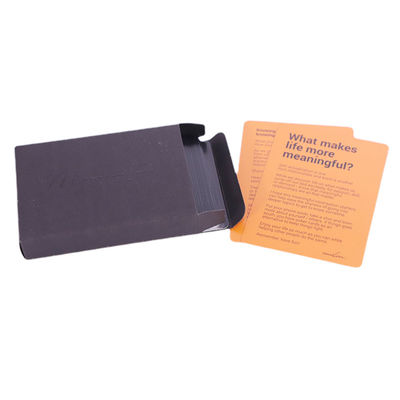 cartes imprimables de jeu de 100x150mm, cartes de jeu d'OEM anglaises