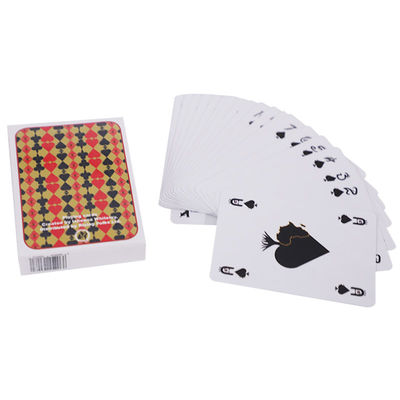 cartes de jeu imperméables de 63*88mm pour la piscine autour du finissage faisant le coin
