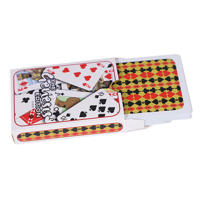 PMS colore les cartes de jeu faites sur commande, cartes imperméables de tisonnier de 0.3mm