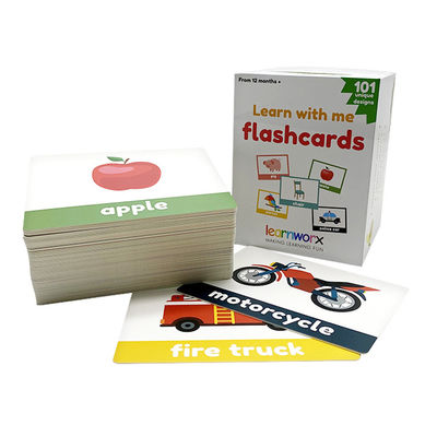 Vernissage apprenant Flashcards pour des enfants en bas âge